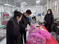 海安教体局领导检查曲中附中食堂检查食品安全与卫生工作